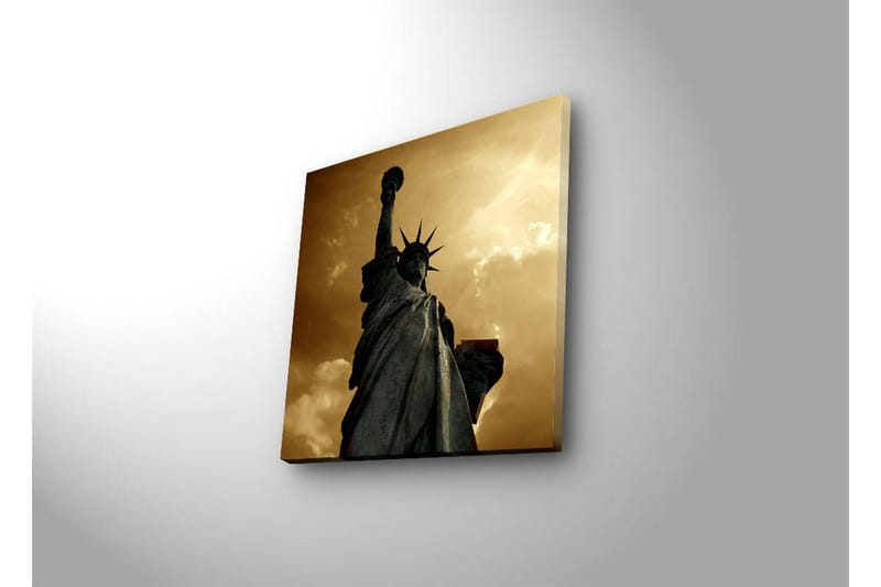 Canvasbilde Dekorativ LED-belysning - Flerfarget - Interiør - Maleri & posters - Lerretsbilder