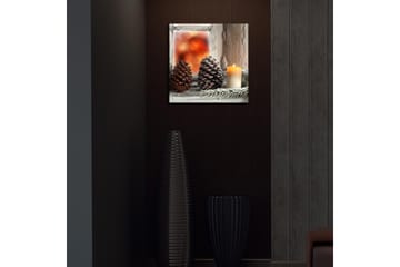 Canvasbilde Dekorativ LED-belysning - Flerfarget - Interiør - Maleri & posters - Lerretsbilder