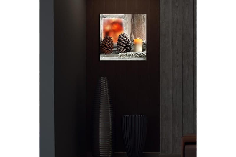 Canvasbilde Dekorativ LED-belysning - Flerfarget - Interiør - Maleri & posters - Lerretsbilder