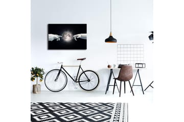 Canvasbilde Dekorativ LED-belysning - Flerfarget - Interiør - Maleri & posters - Lerretsbilder