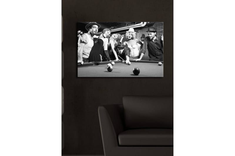 Canvasbilde Dekorativ LED-belysning - Flerfarget - Interiør - Maleri & posters - Lerretsbilder