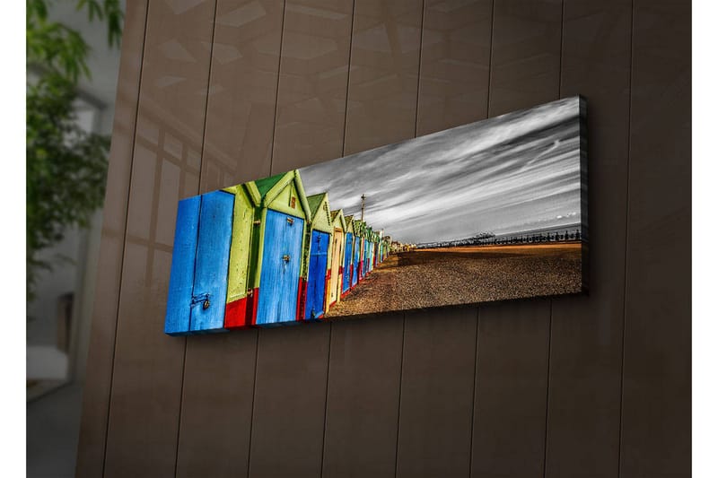 Canvasbilde Dekorativ LED-belysning - Flerfarget - Interiør - Maleri & posters - Lerretsbilder