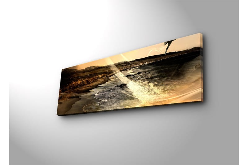 Canvasbilde Dekorativ LED-belysning - Flerfarget - Interiør - Maleri & posters - Lerretsbilder