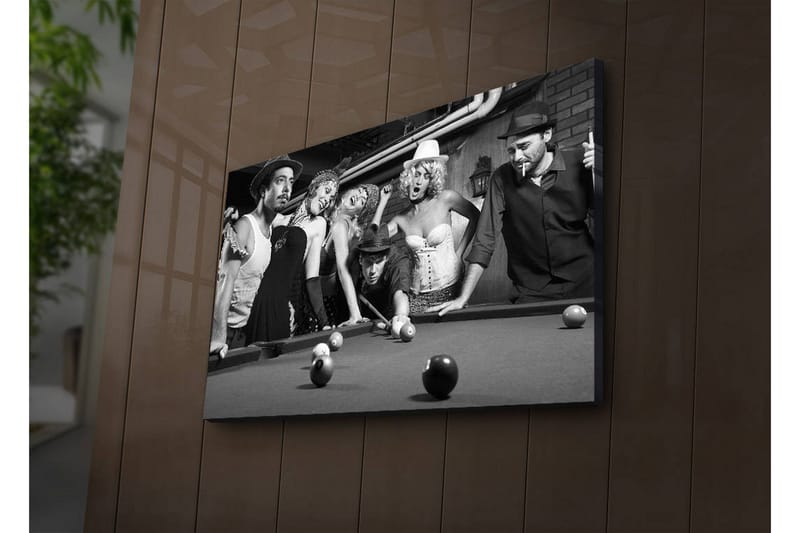 Canvasbilde Dekorativ LED-belysning - Flerfarget - Interiør - Maleri & posters - Lerretsbilder