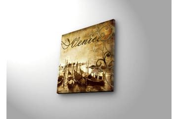 Canvasbilde Dekorativ LED-belysning - Flerfarget - Interiør - Maleri & posters - Lerretsbilder
