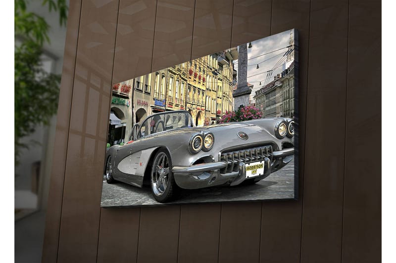 Canvasbilde Dekorativ LED-belysning - Flerfarget - Interiør - Maleri & posters - Lerretsbilder