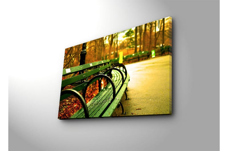 Canvasbilde Dekorativ LED-belysning - Flerfarget - Interiør - Maleri & posters - Lerretsbilder