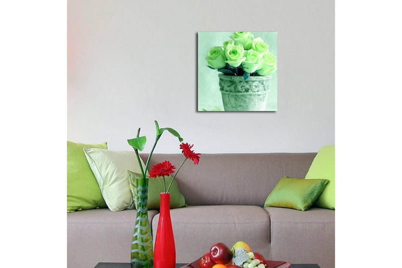 Canvasbilde Dekorativ LED-belysning - Flerfarget - Interiør - Maleri & posters - Lerretsbilder