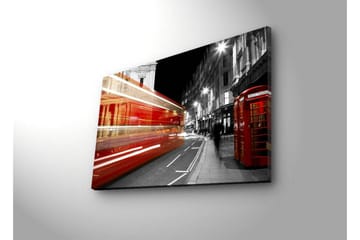 Canvasbilde Dekorativ LED-belysning - Flerfarget - Interiør - Maleri & posters - Lerretsbilder