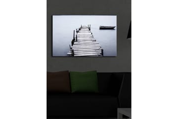 Canvasbilde Dekorativ LED-belysning - Flerfarget - Interiør - Maleri & posters - Lerretsbilder