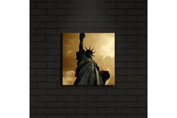 Canvasbilde Dekorativ LED-belysning - Flerfarget - Interiør - Maleri & posters - Lerretsbilder