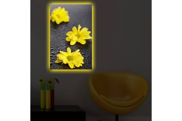 Canvasbilde Dekorativ LED-belysning - Flerfarget - Interiør - Maleri & posters - Lerretsbilder