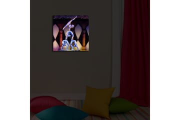 Canvasbilde Dekorativ LED-belysning - Flerfarget - Interiør - Maleri & posters - Lerretsbilder