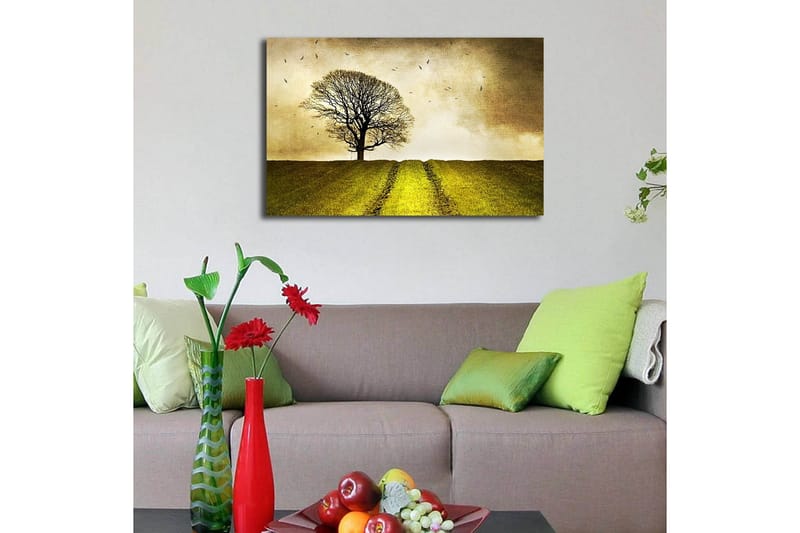 Canvasbilde Dekorativ LED-belysning - Flerfarget - Interiør - Maleri & posters - Lerretsbilder