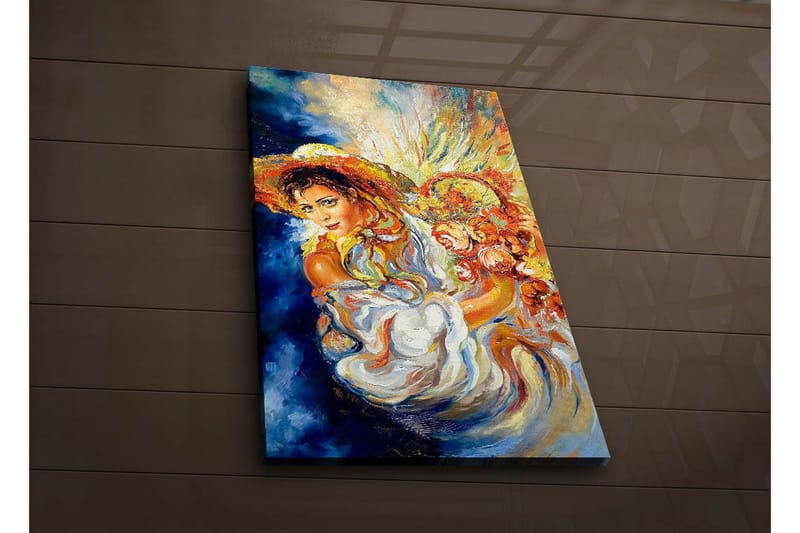 Canvasbilde Dekorativ LED-belysning - Flerfarget - Interiør - Maleri & posters - Lerretsbilder