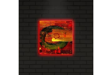 Canvasbilde Dekorativ LED-belysning - Flerfarget - Interiør - Maleri & posters - Lerretsbilder