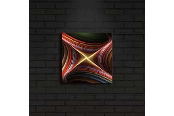 Canvasbilde Dekorativ LED-belysning - Flerfarget - Interiør - Maleri & posters - Lerretsbilder