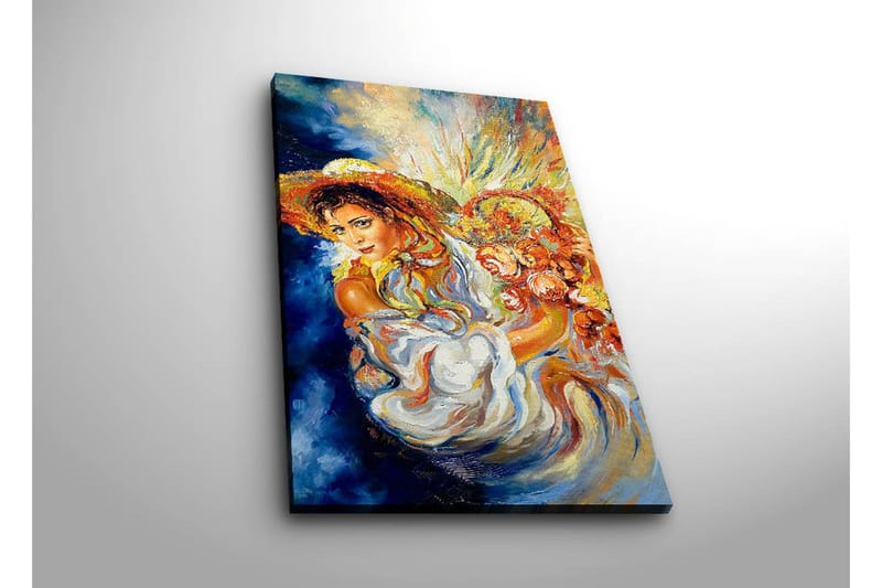 Canvasbilde Dekorativ LED-belysning - Flerfarget - Interiør - Maleri & posters - Lerretsbilder