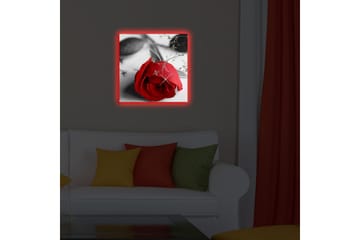 Canvasbilde Dekorativ LED-belysning - Flerfarget - Interiør - Maleri & posters - Lerretsbilder