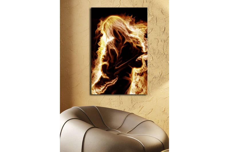 Canvasbilde Dekorativ LED-belysning - Flerfarget - Interiør - Maleri & posters - Lerretsbilder