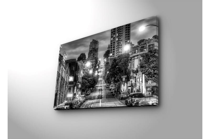Canvasbilde Dekorativ LED-belysning - Flerfarget - Interiør - Maleri & posters - Lerretsbilder