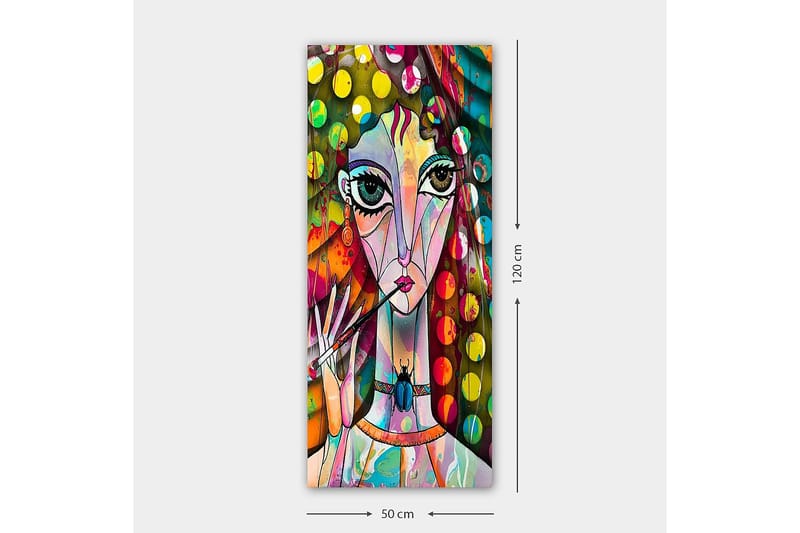 Canvasbilde DKY Abstract & Fractals Flerfarget - 50x120 cm - Interiør - Maleri & posters - Lerretsbilder