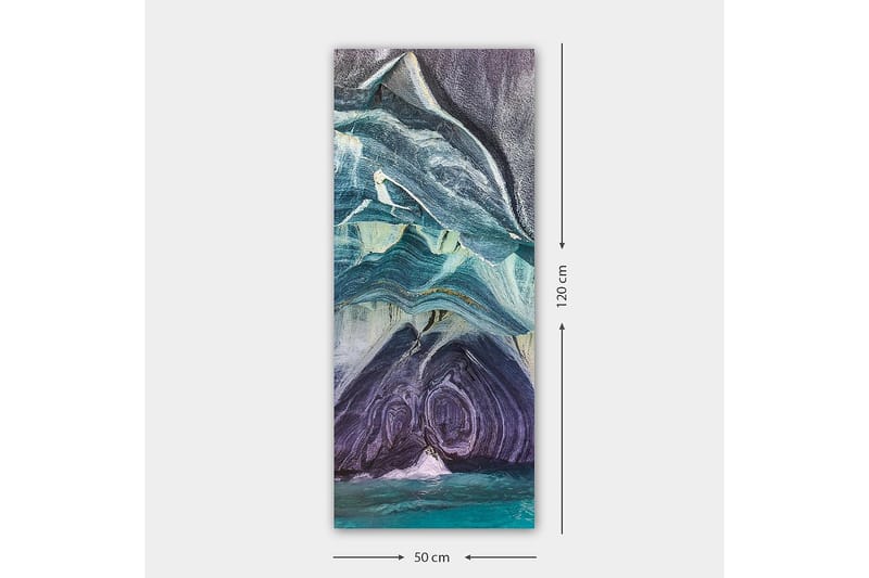 Canvasbilde DKY Abstract & Fractals Flerfarget - 50x120 cm - Interiør - Maleri & posters - Lerretsbilder