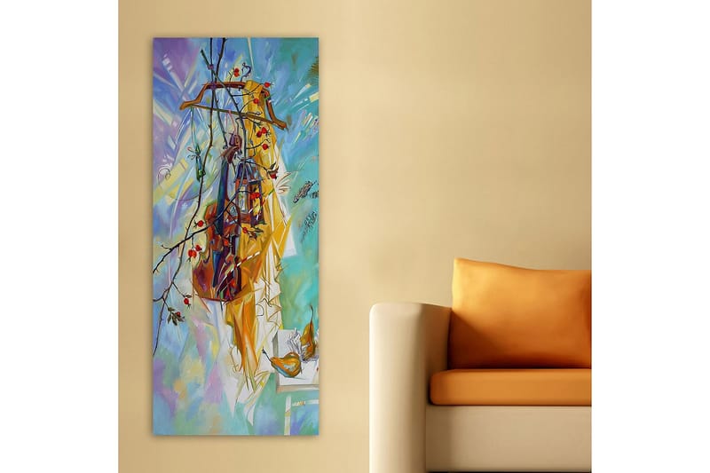Canvasbilde DKY Abstract & Fractals Flerfarget - 50x120 cm - Interiør - Maleri & posters - Lerretsbilder