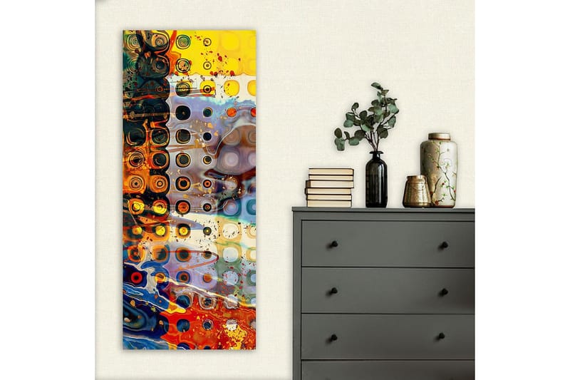 Canvasbilde DKY Abstract & Fractals Flerfarget - 50x120 cm - Interiør - Maleri & posters - Lerretsbilder