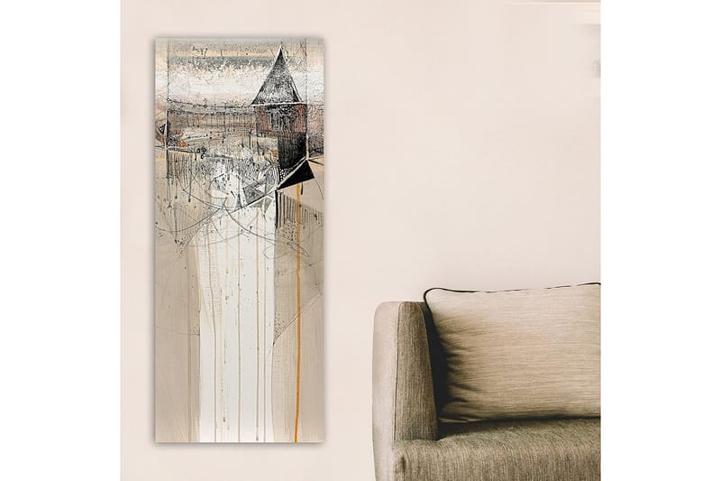 Canvasbilde DKY Abstract & Fractals Flerfarget - 50x120 cm - Interiør - Maleri & posters - Lerretsbilder