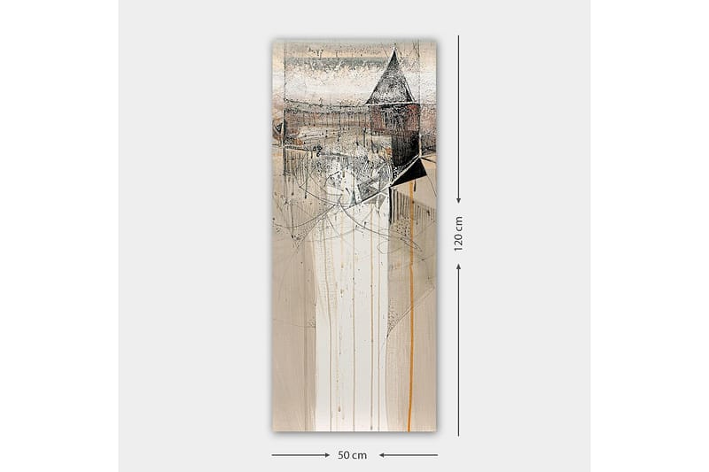 Canvasbilde DKY Abstract & Fractals Flerfarget - 50x120 cm - Interiør - Maleri & posters - Lerretsbilder