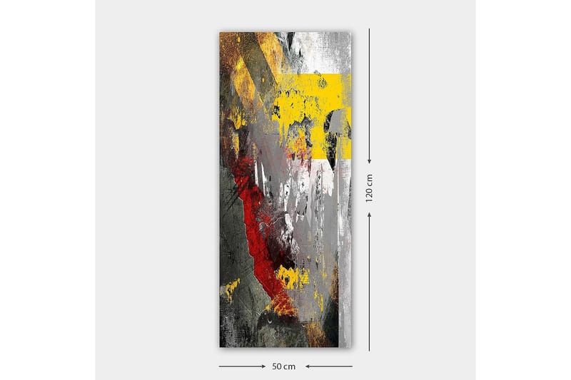 Canvasbilde DKY Abstract & Fractals Flerfarget - 50x120 cm - Interiør - Maleri & posters - Lerretsbilder
