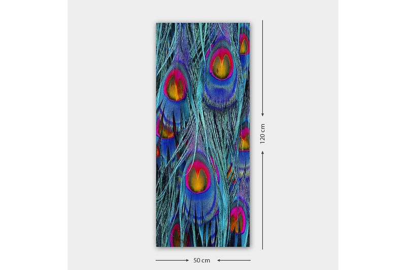 Canvasbilde DKY Abstract & Fractals Flerfarget - 50x120 cm - Interiør - Maleri & posters - Lerretsbilder