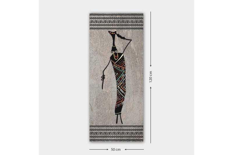 Canvasbilde DKY Abstract & Fractals Flerfarget - 50x120 cm - Interiør - Maleri & posters - Lerretsbilder