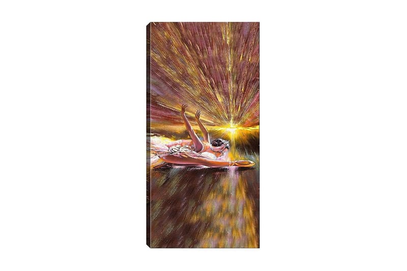 Canvasbilde DKY Abstract & Fractals Flerfarget - 50x120 cm - Interiør - Maleri & posters - Lerretsbilder