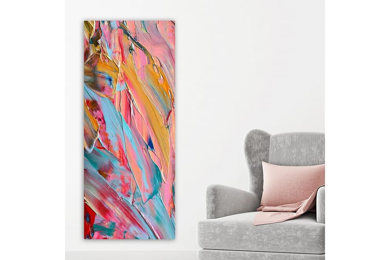 Canvasbilde DKY Abstract & Fractals Flerfarget - 50x120 cm - Interiør - Maleri & posters - Lerretsbilder