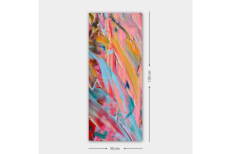 Canvasbilde DKY Abstract & Fractals Flerfarget - 50x120 cm - Interiør - Maleri & posters - Lerretsbilder