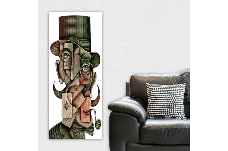 Canvasbilde DKY Abstract & Fractals Flerfarget - 50x120 cm - Interiør - Maleri & posters - Lerretsbilder