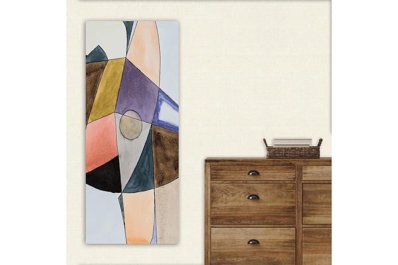 Canvasbilde DKY Abstract & Fractals Flerfarget - 50x120 cm - Interiør - Maleri & posters - Lerretsbilder