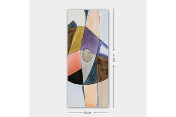 Canvasbilde DKY Abstract & Fractals Flerfarget - 50x120 cm - Interiør - Maleri & posters - Lerretsbilder