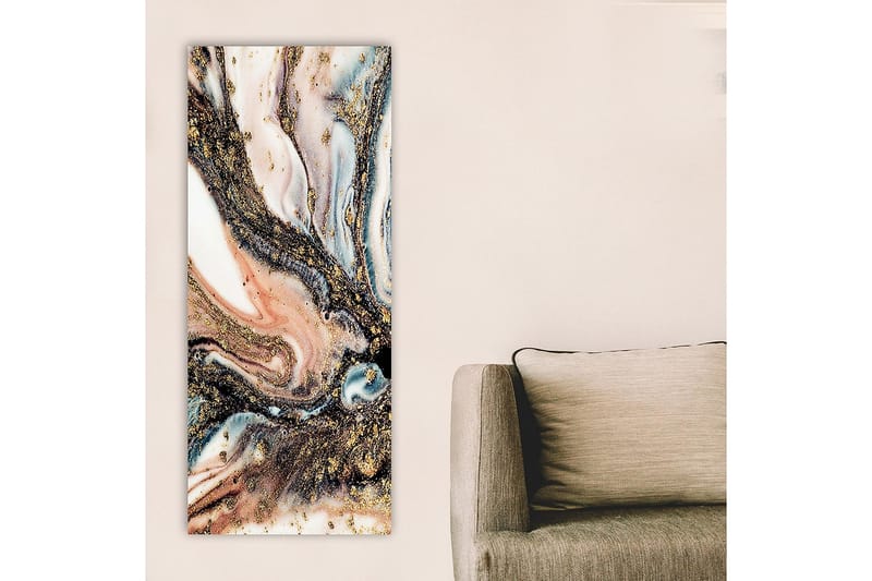 Canvasbilde DKY Abstract & Fractals Flerfarget - 50x120 cm - Interiør - Maleri & posters - Lerretsbilder