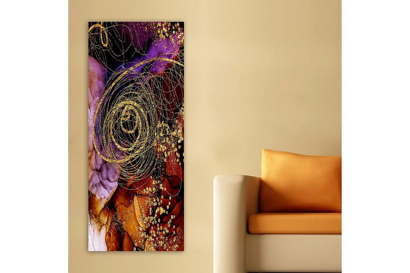 Canvasbilde DKY Abstract & Fractals Flerfarget - 50x120 cm - Interiør - Maleri & posters - Lerretsbilder