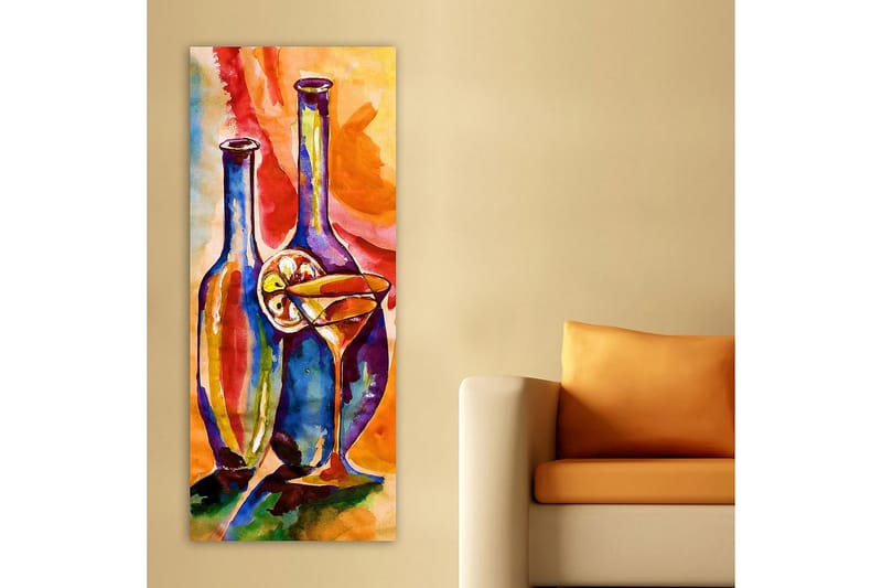 Canvasbilde DKY Abstract & Fractals Flerfarget - 50x120 cm - Interiør - Maleri & posters - Lerretsbilder
