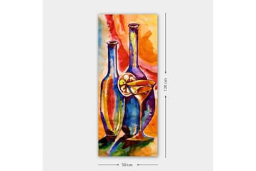 Canvasbilde DKY Abstract & Fractals Flerfarget - 50x120 cm - Interiør - Maleri & posters - Lerretsbilder