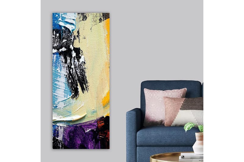 Canvasbilde DKY Abstract & Fractals Flerfarget - 50x120 cm - Interiør - Maleri & posters - Lerretsbilder