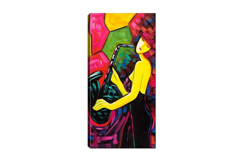 Canvasbilde DKY Abstract & Fractals Flerfarget - 50x120 cm - Interiør - Maleri & posters - Lerretsbilder