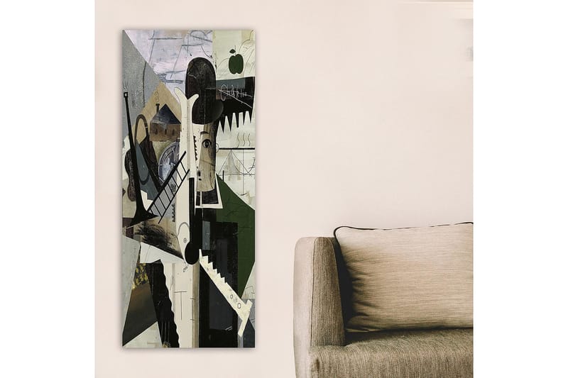 Canvasbilde DKY Abstract & Fractals Flerfarget - 50x120 cm - Interiør - Maleri & posters - Lerretsbilder