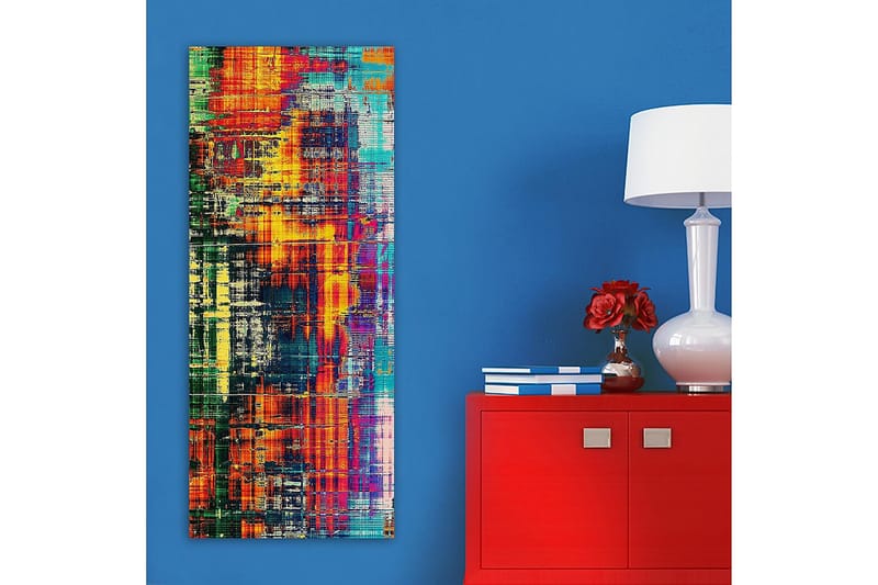 Canvasbilde DKY Abstract & Fractals Flerfarget - 50x120 cm - Interiør - Maleri & posters - Lerretsbilder