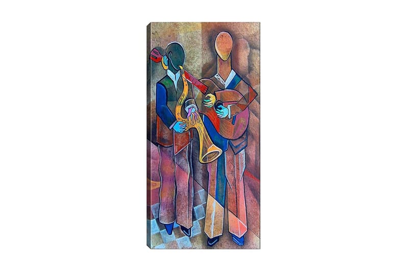 Canvasbilde DKY Abstract & Fractals Flerfarget, 50x120 cm