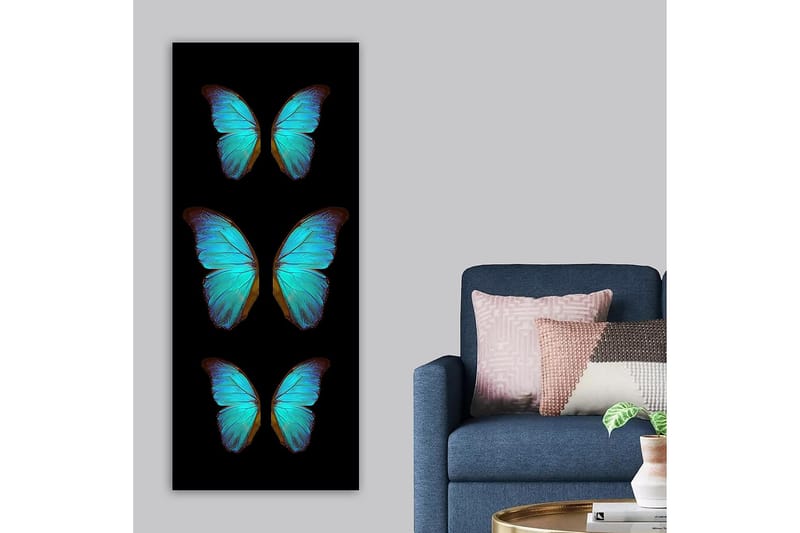 Canvasbilde DKY Animals Flerfarget - 50x120 cm - Interiør - Maleri & posters - Lerretsbilder